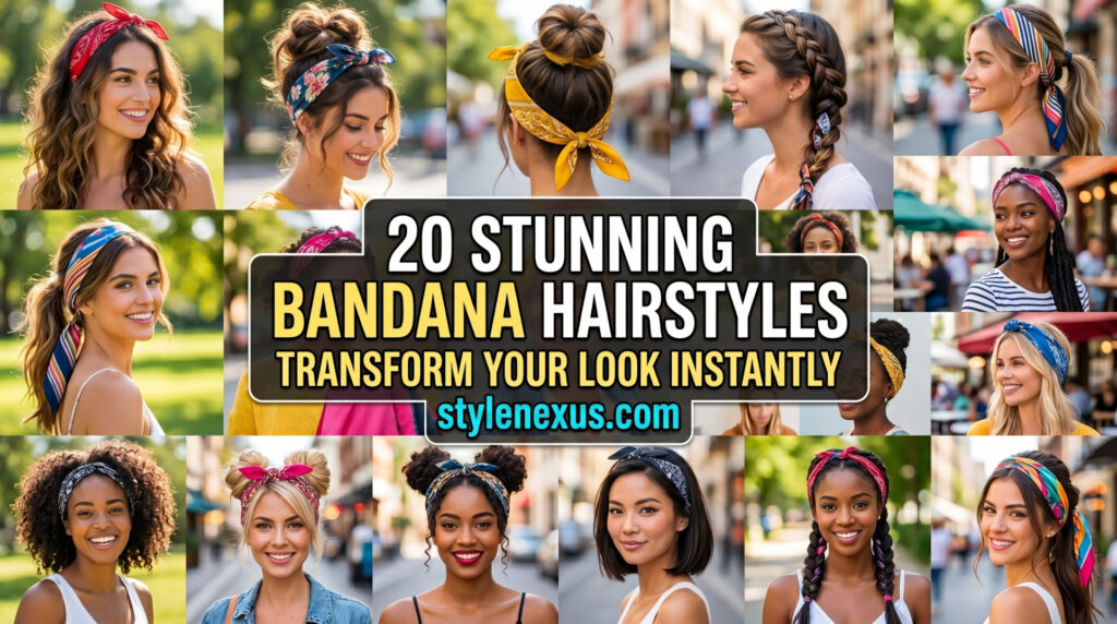 20 Stunning Bandana Hairstyles That Will Transform Your Look Instantly