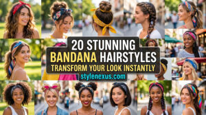 20 Stunning Bandana Hairstyles That Will Transform Your Look Instantly