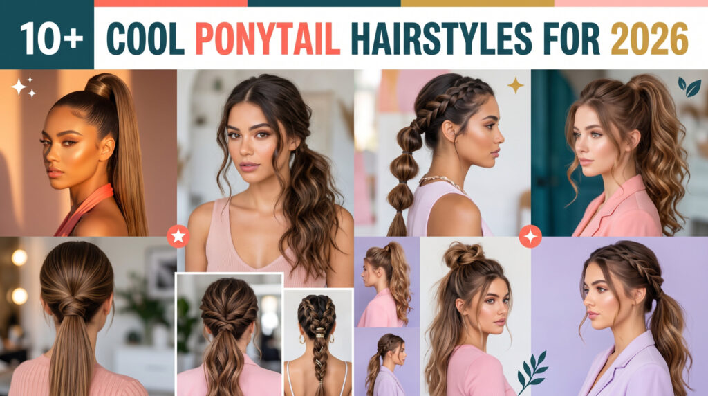 10+ Cool Ponytail Hairstyles for 2026