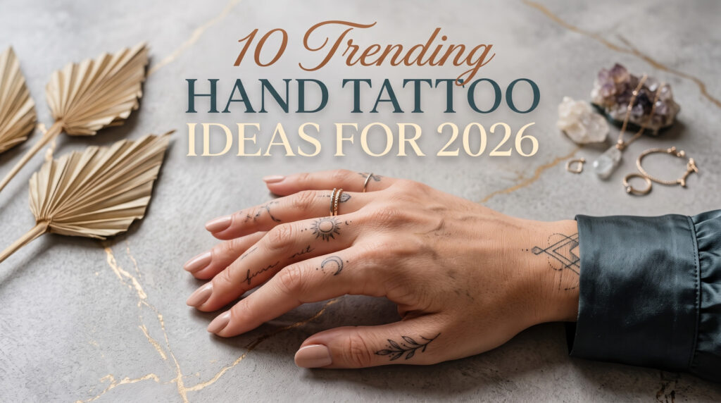10 Trending Hand Tattoo Ideas for 2026