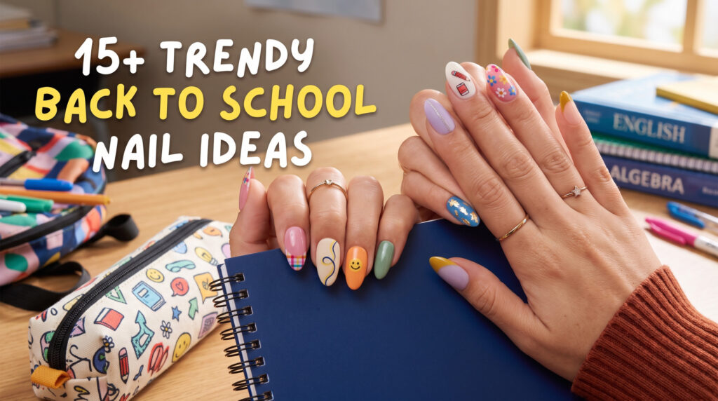 15+ Back to School Nail Ideas That Actually Held Up Through My First Week of Classes