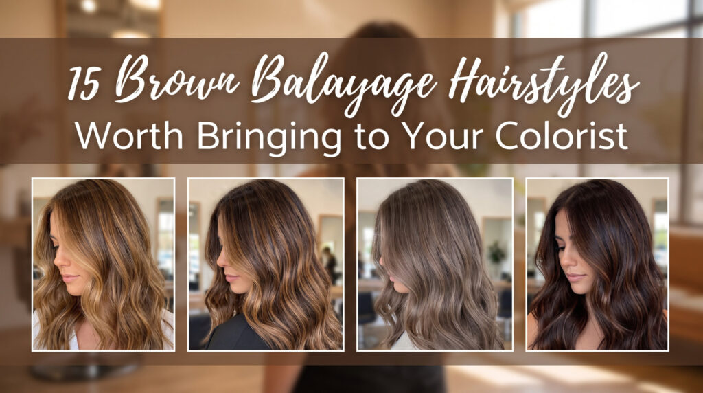 15 Brown Balayage Hairstyles Worth Bringing to Your Colorist