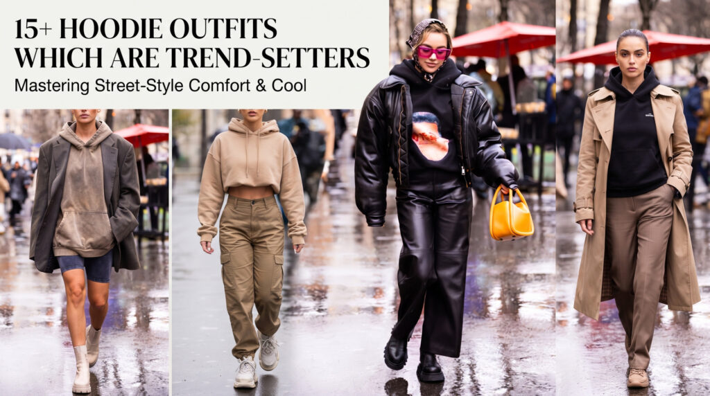 15+ Hoodie Outfits Which Are Trend Setters