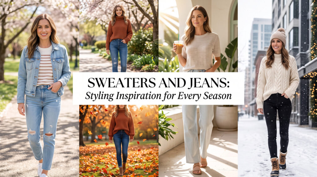 Sweaters and Jeans: Styling Inspiration for All Year