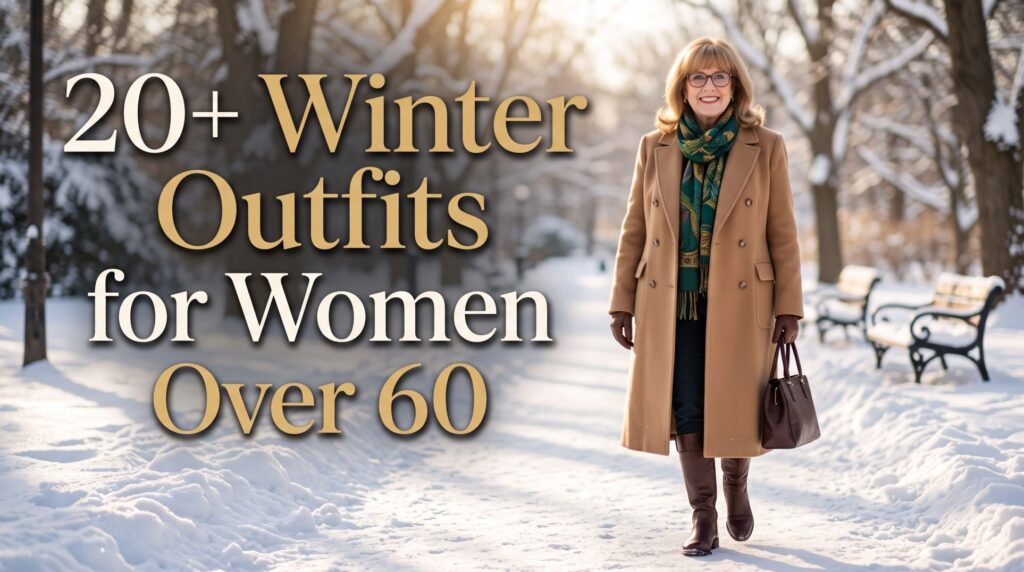 20+ Winter Outfits for Women Over 60